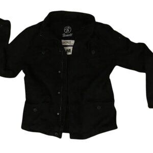 VINTAGE BIKER STYLE EVERYDAY JACKET (WITH HIDDEN HOOD IN NECK AREA)